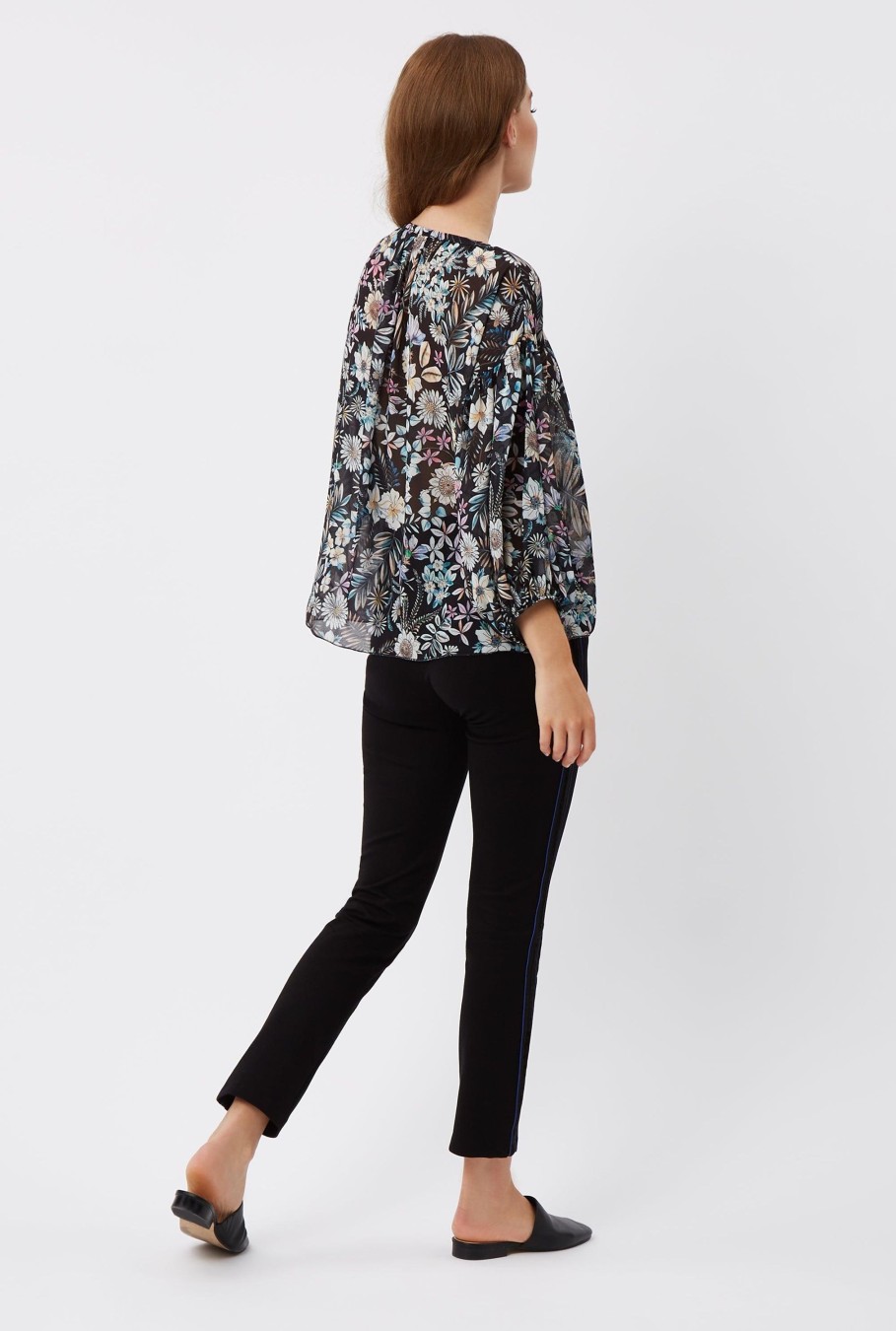 James Lakeland Tops & Knitwear | Sheer Floral Blouse