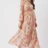 James Lakeland Dresses | Floral Chiffon Maxi Dress