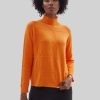 James Lakeland Tops & Knitwear | Cross Diamond Knit Orange