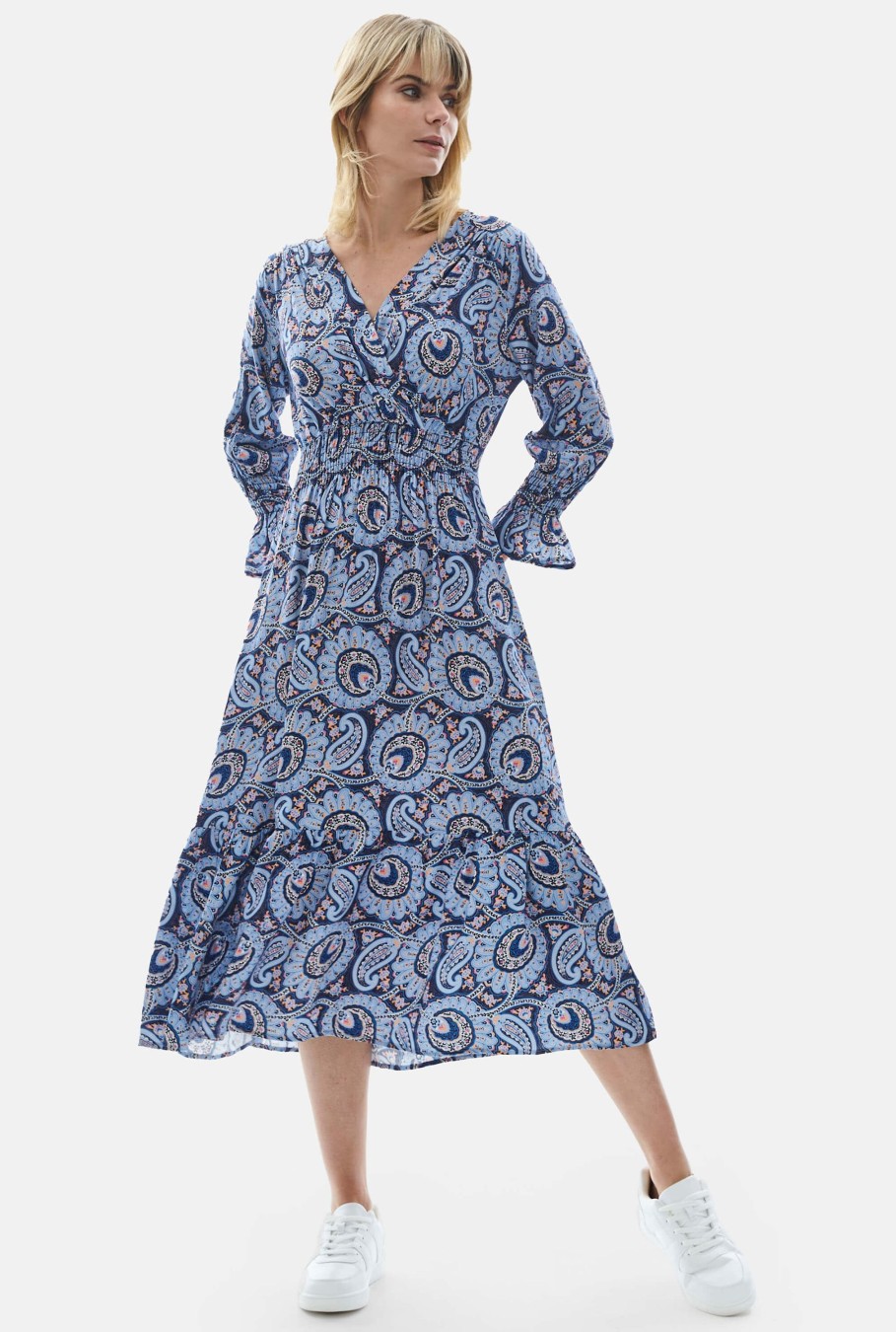 James Lakeland Dresses | Tiered Midi Dress