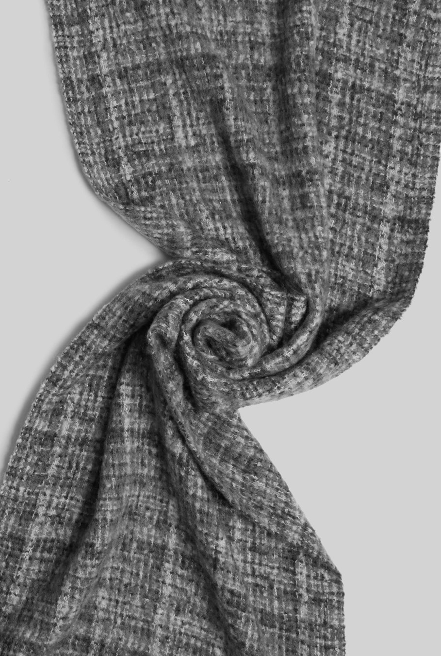 James Lakeland Accessories | Check Detail Blanket Scarf Black