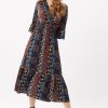 James Lakeland Dresses | Flute Sleeve Midi Dress