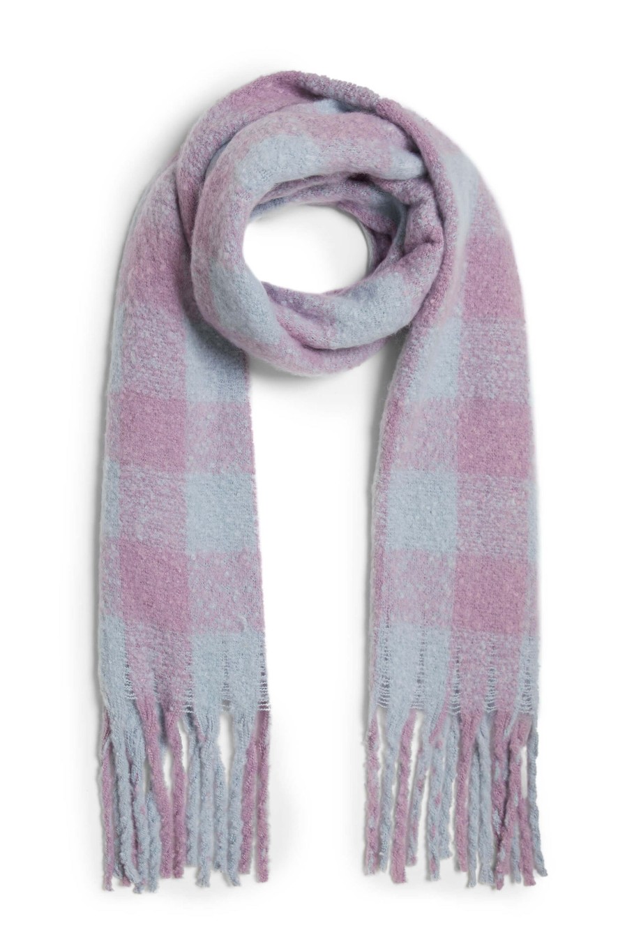 James Lakeland Accessories | Buffalo Check Pattern Scarf Pink