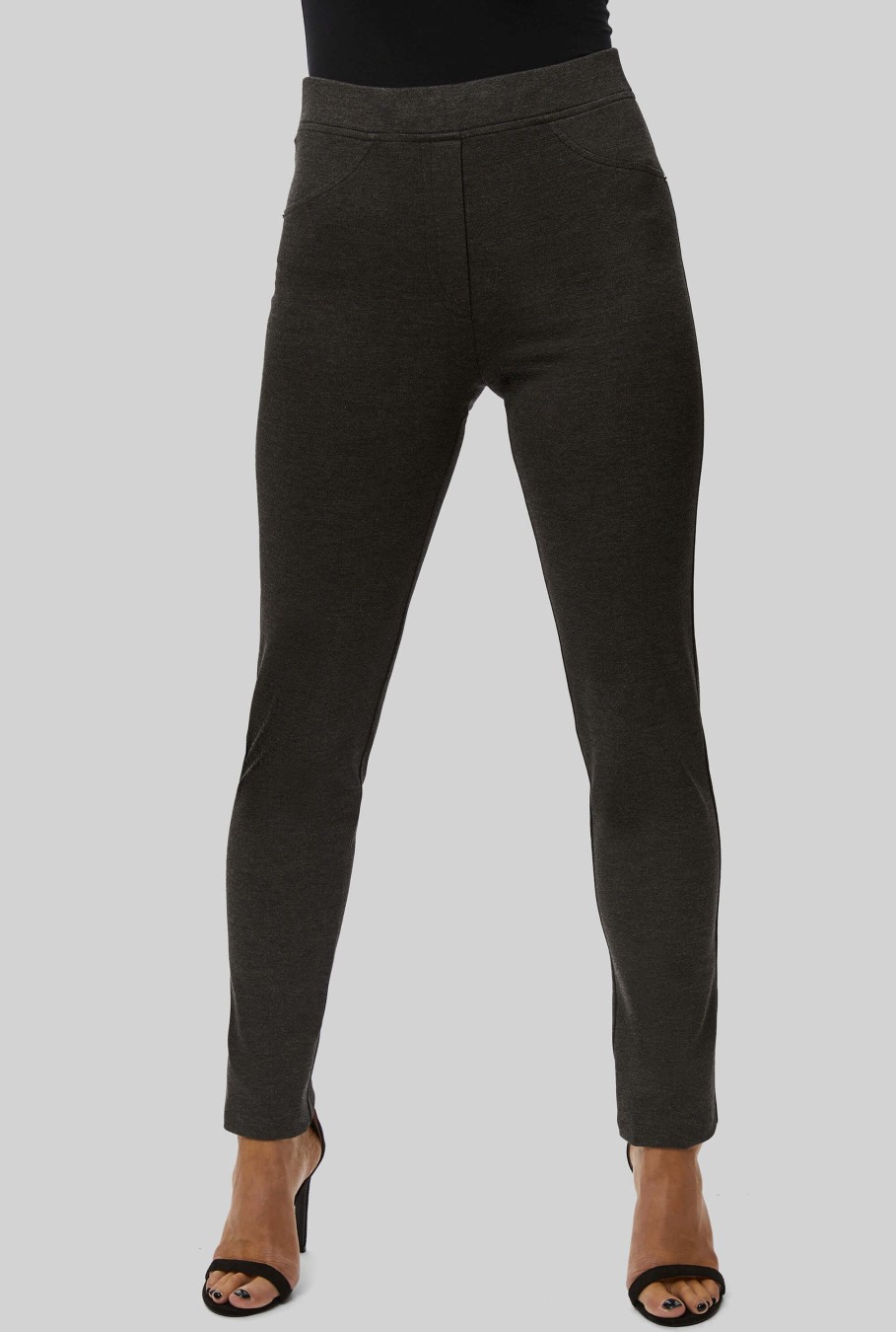 James Lakeland Trousers | Cigarette Trousers Grey