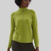 James Lakeland Tops & Knitwear | Cross Diamond Knit Green