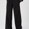 James Lakeland Trousers | Pin Tuck Flared Trousers