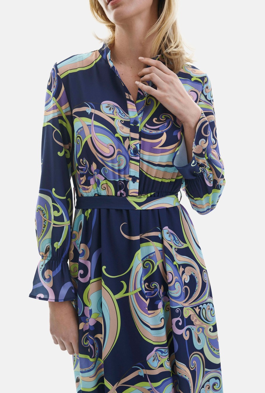 James Lakeland Dresses | Printed Midi Dress