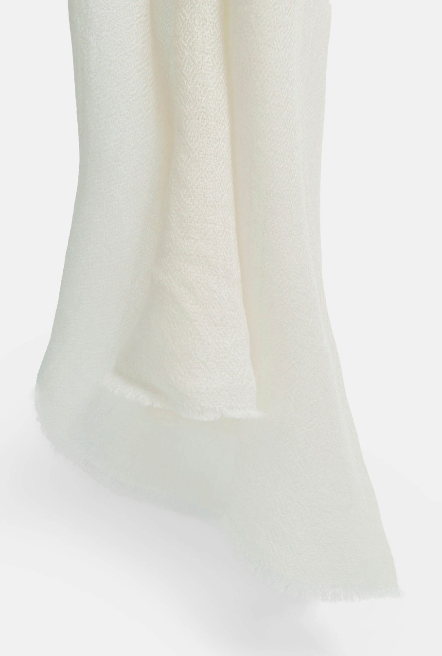 James Lakeland Accessories | Cashmere Scarf Cream