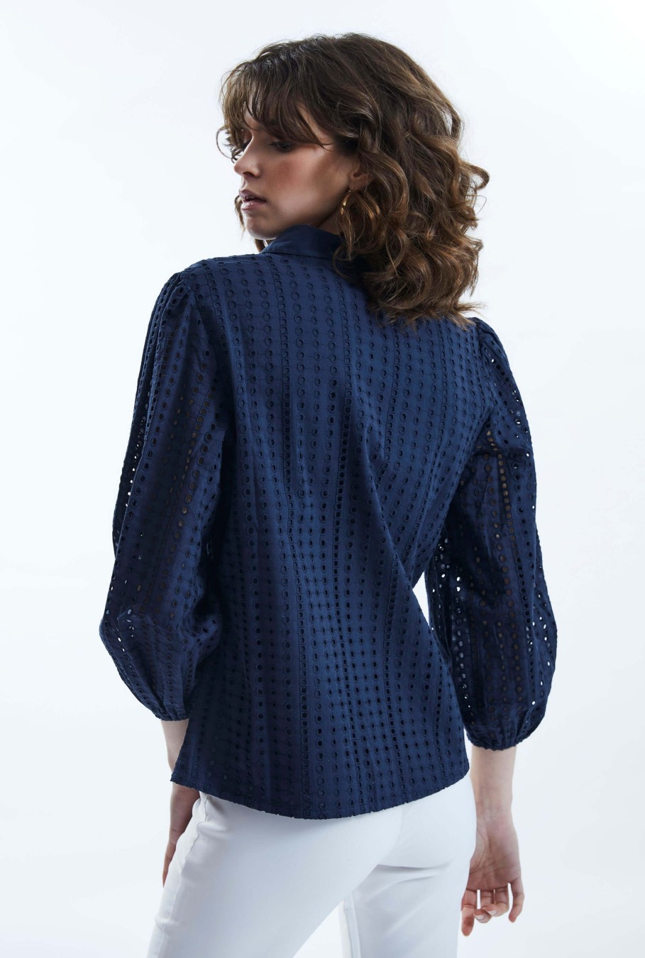 James Lakeland Tops & Knitwear | Broderie Anglaise Shirt