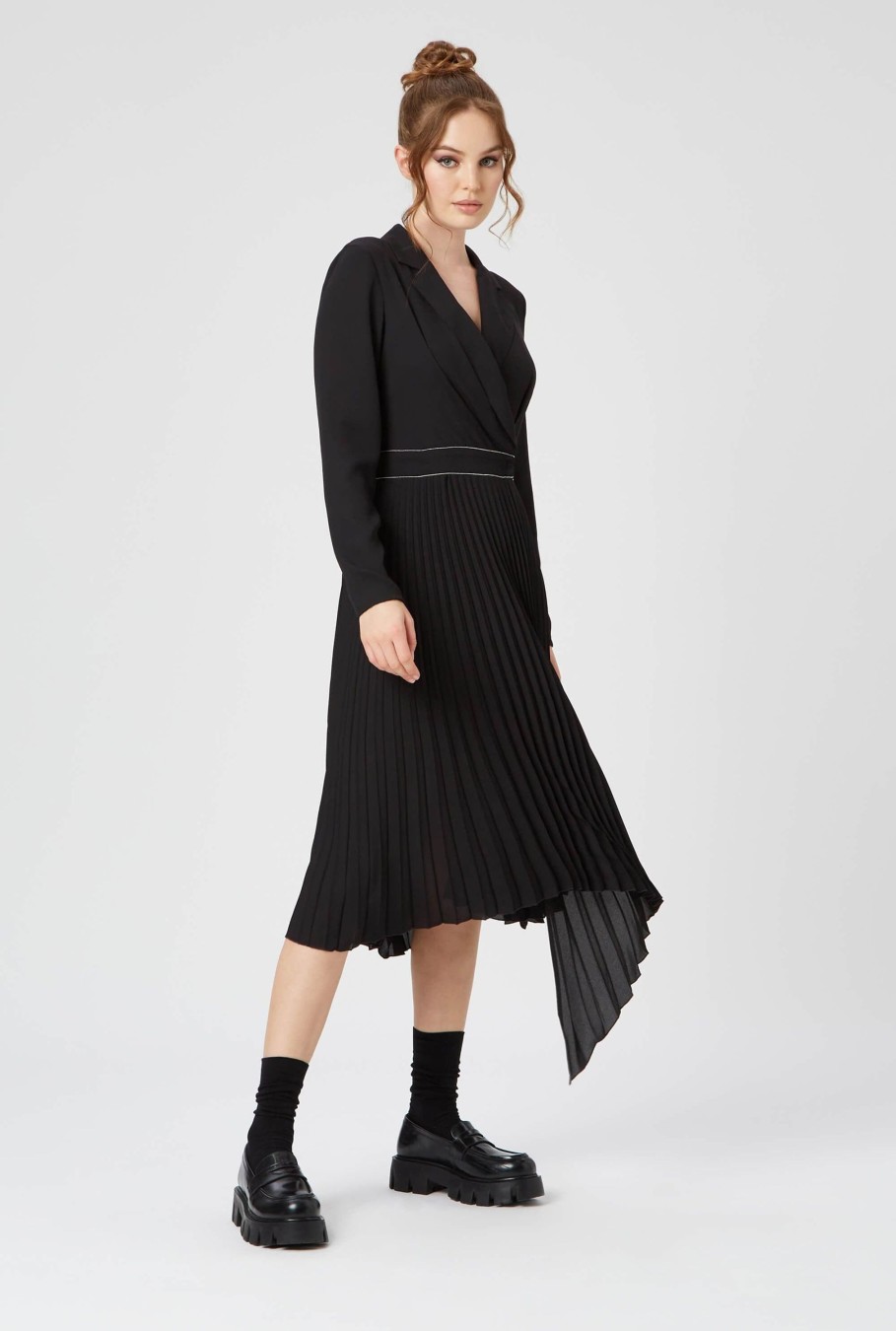 James Lakeland Dresses | Pleated Suit Dress