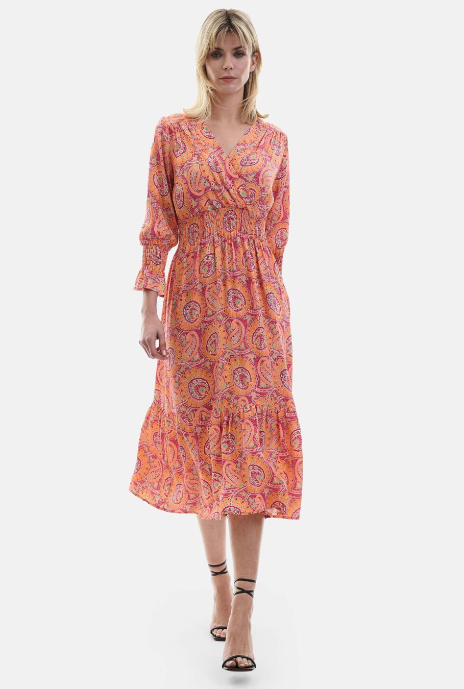 James Lakeland Dresses | Tiered Midi Dress