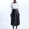 James Lakeland Skirts | A Line Faux Leather Skirt