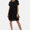 James Lakeland Dresses | Short Sleeve Wave Hem Dress Black