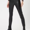 James Lakeland Trousers | Zip Hem Faux Leather Trousers