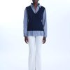 James Lakeland Tops & Knitwear | Vest Over Shirt Top