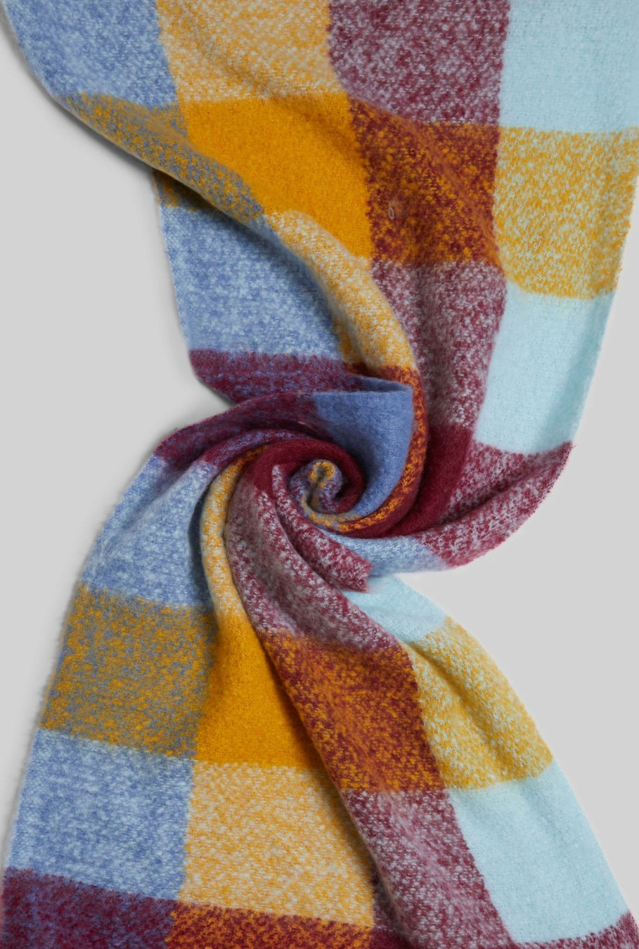 James Lakeland Accessories | Arlequin Checkered Scarf Yellow