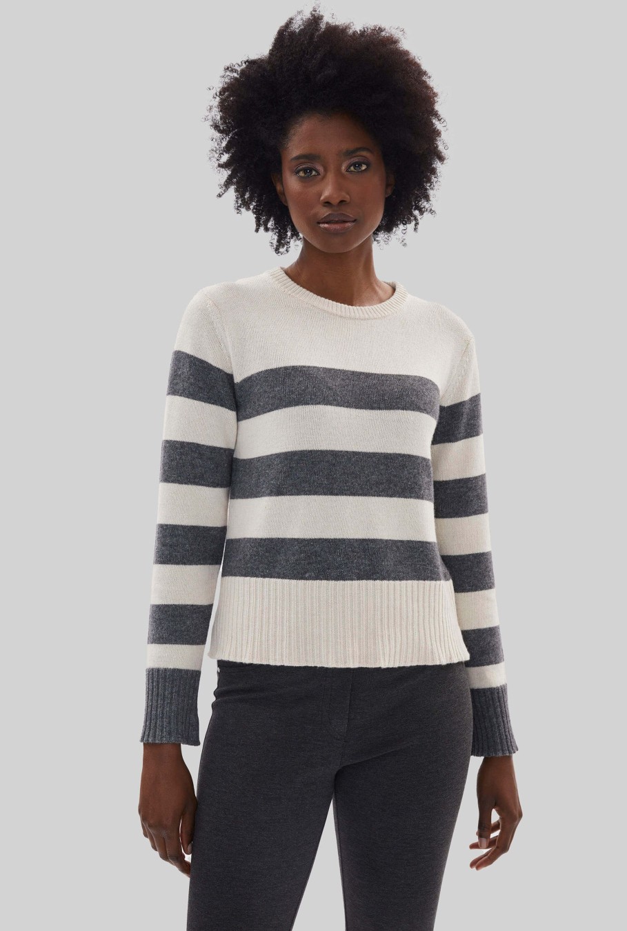 James Lakeland Tops & Knitwear | Breton Striped Jumper