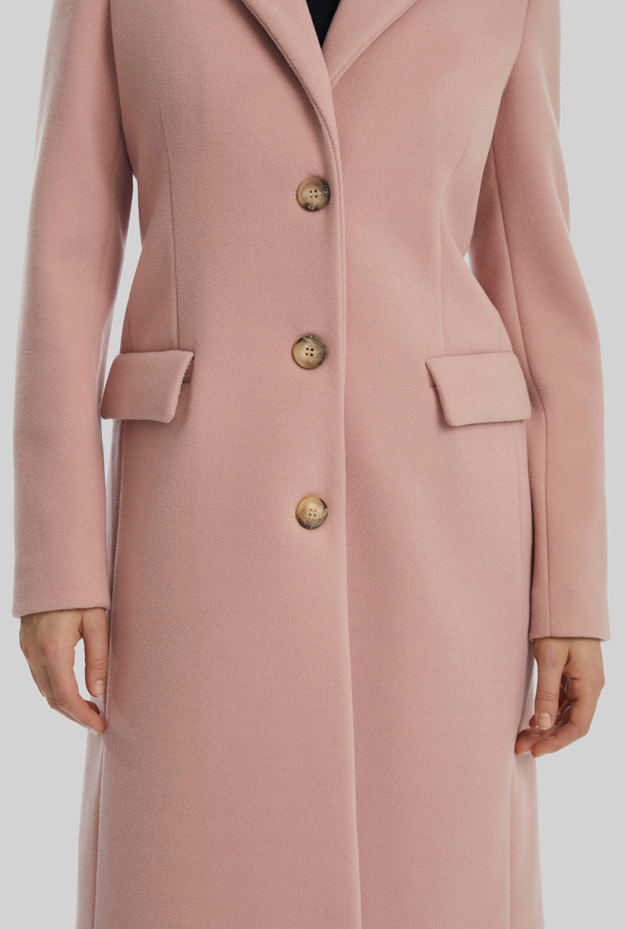 James Lakeland Coats & Jackets | 3 Button Coat Pink