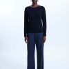 James Lakeland Tops & Knitwear | Cable Knit Jumper Navy