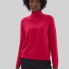 James Lakeland Tops & Knitwear | Cross Diamond Knit Magenta