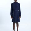 James Lakeland Dresses | Shirt Collar Belted Dress