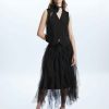 James Lakeland Skirts | Organza Ruffled Skirt Black