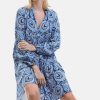 James Lakeland Dresses | Short Paisley V-Neck Dress